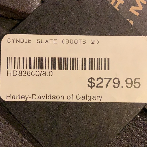 Harley Davidson Size 8 Brown leather boot - Picture 11 of 12